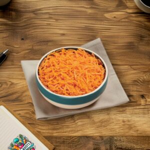Carottes râpées à l’orange