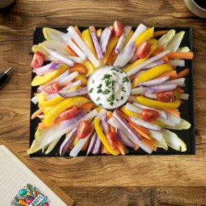 Plateau dips légumes