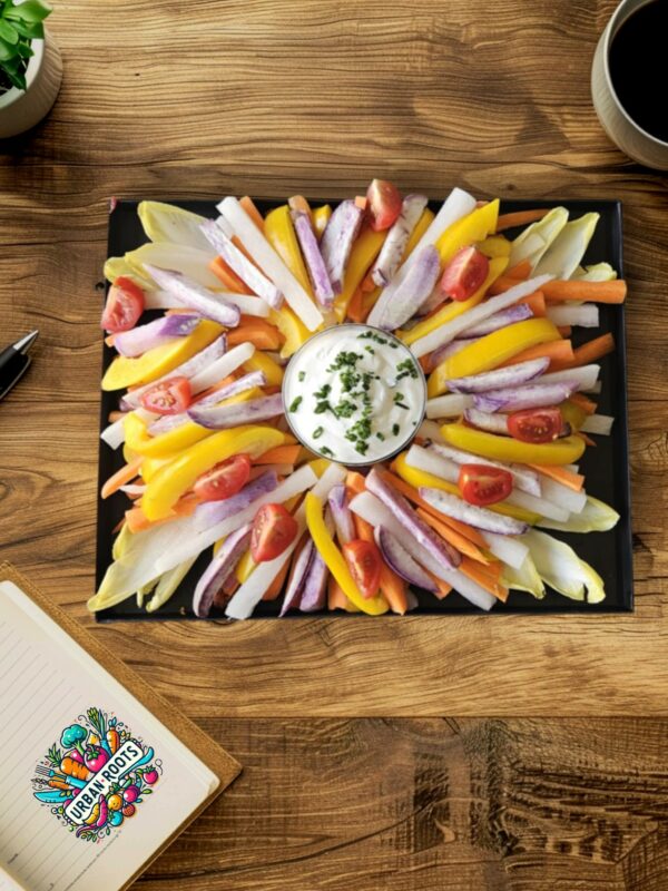 Plateau dips légumes